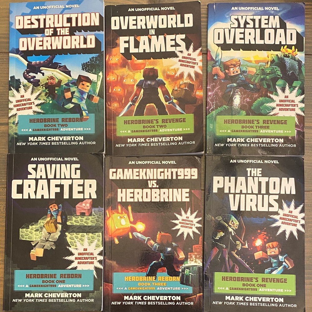 Minecraft Adventure Book Set
